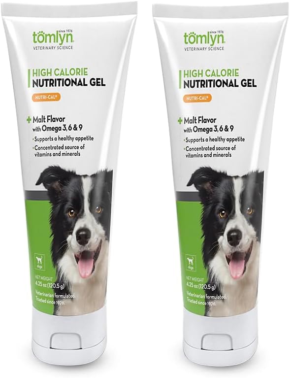 Tommy's natural dog nutrition gel: High Calorie Nutritional Gel for puppies to prevent Hypoglycemia.