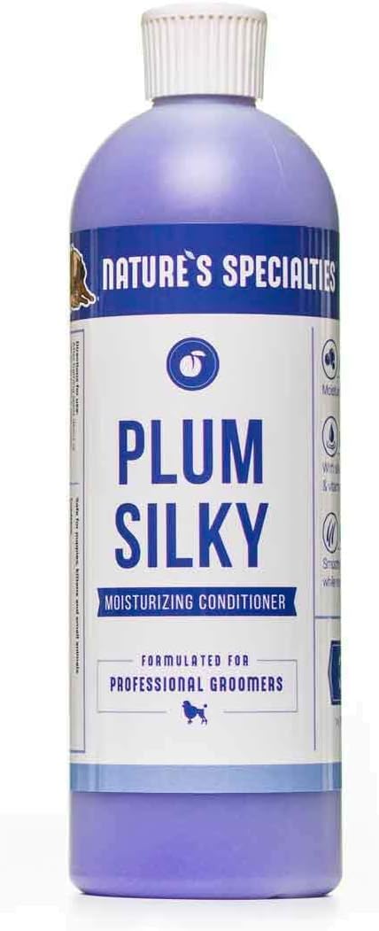 Indulge in the luxurious Plum Silky Moisturizing Conditioner Concentrate - nature's specialty for silky smooth hair!