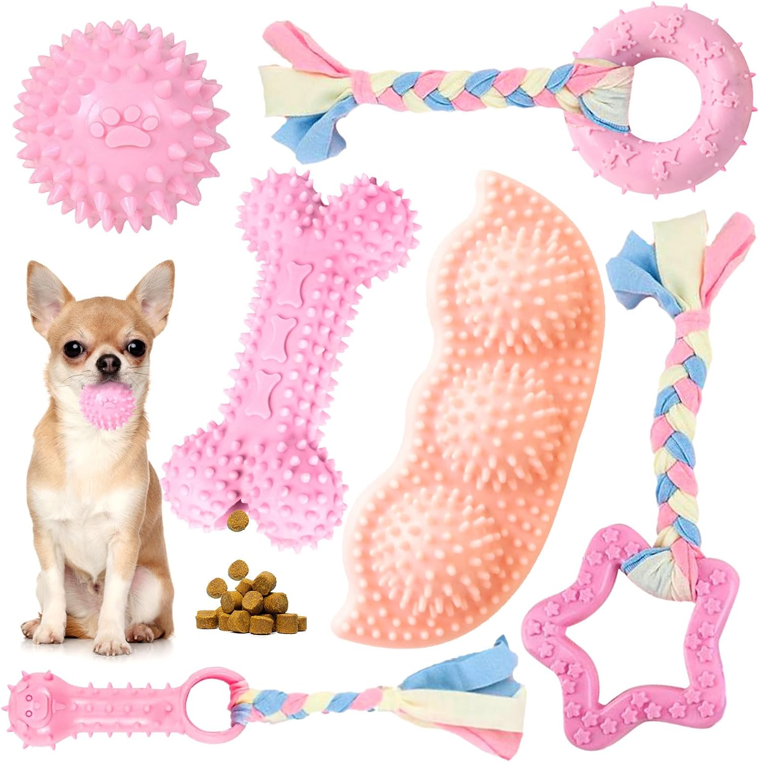 Rubber dog toys
