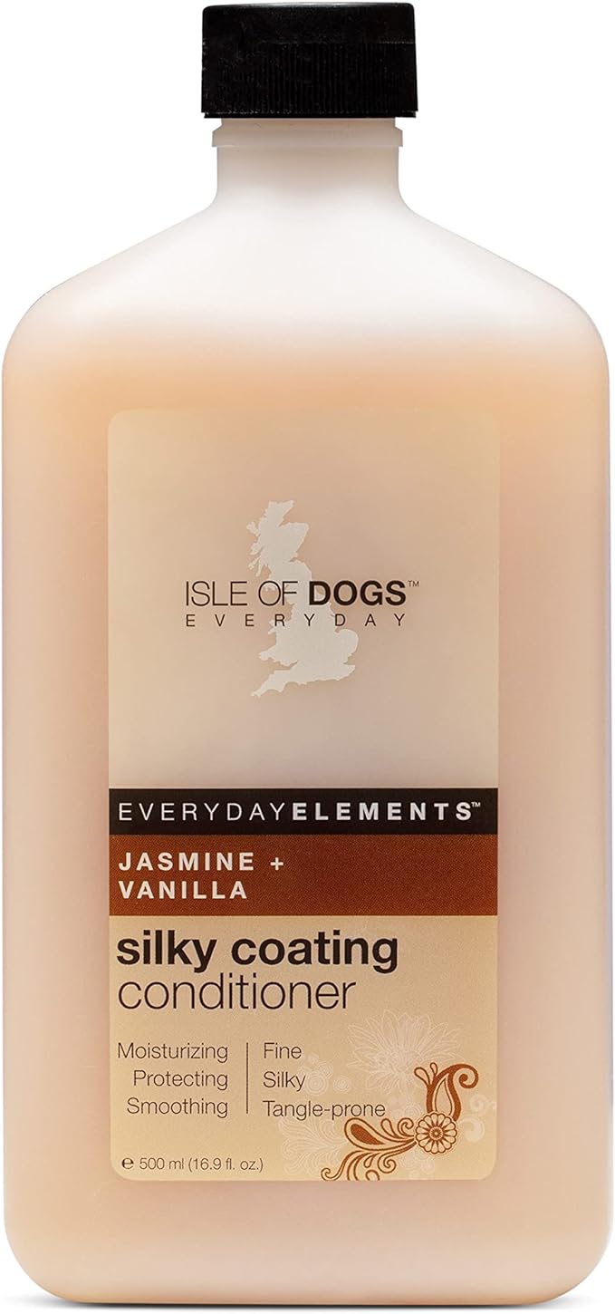 Isle of Dogs Silky Coating Conditioner: A nourishing conditioner for dogs with a silky coat. Keep their fur soft, shiny, and tangle-free!