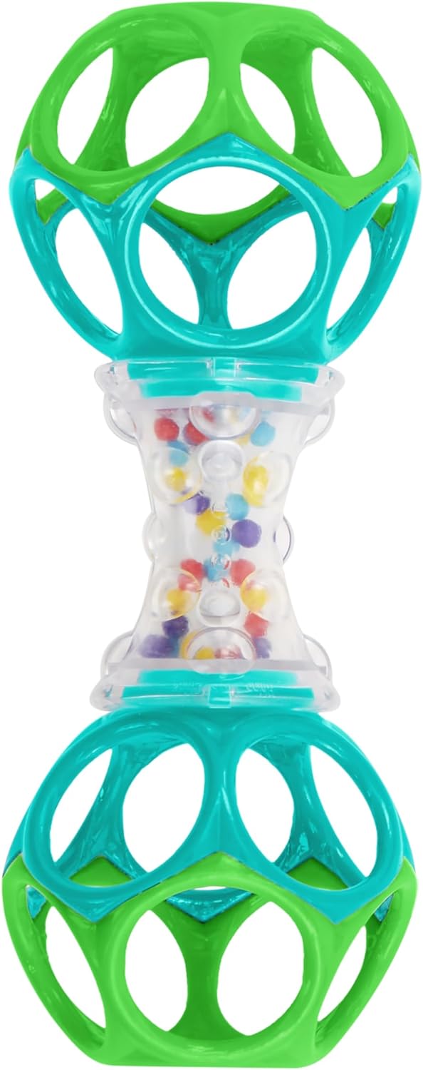 Rattle dumbell toy