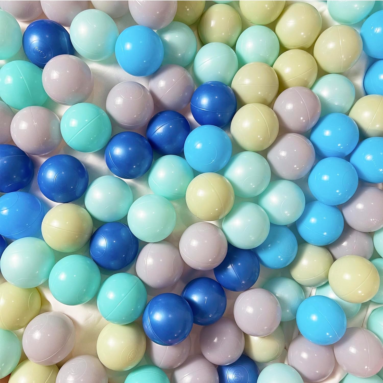 Ball Pit Balls Pastel Blue Color