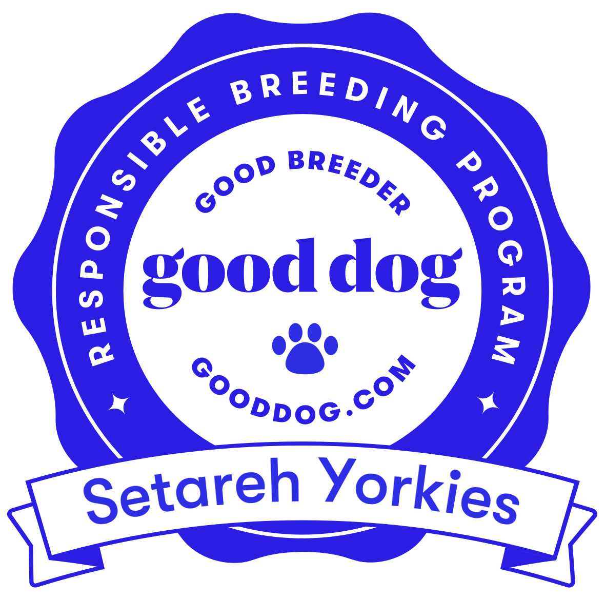 Good Dog Responsible Breeder